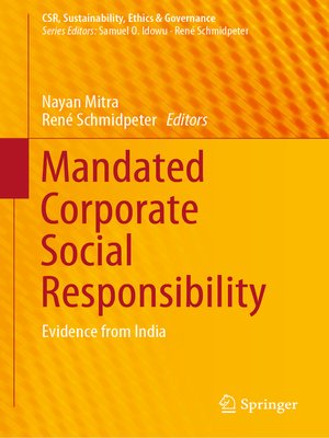 cover image of Mandated Corporate Social Responsibility
